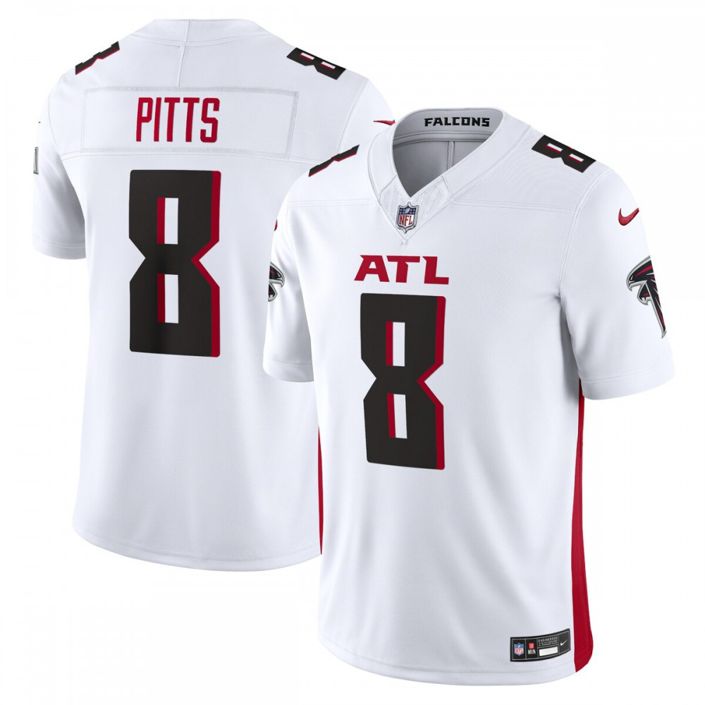 Kyle Pitts Atlanta Falcons Nike Vapor F.U.S.E. Limited Jersey - White-GridironStore